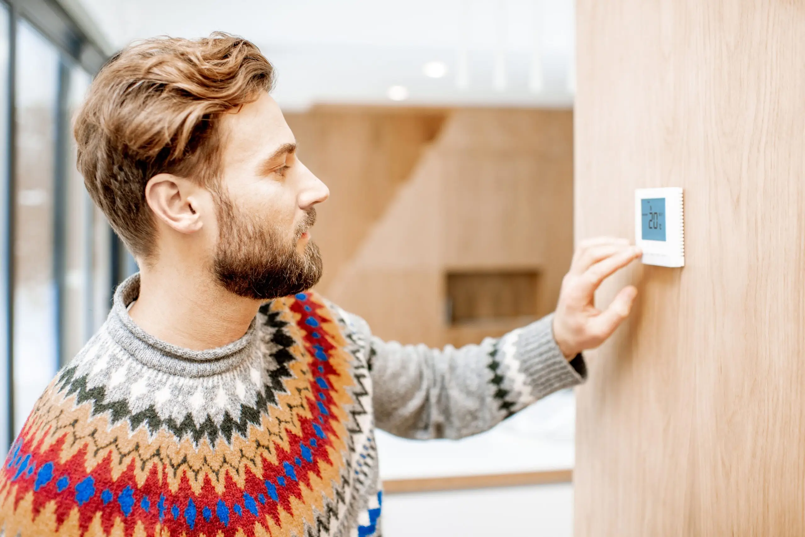 Smart climate and thermostat control for villa